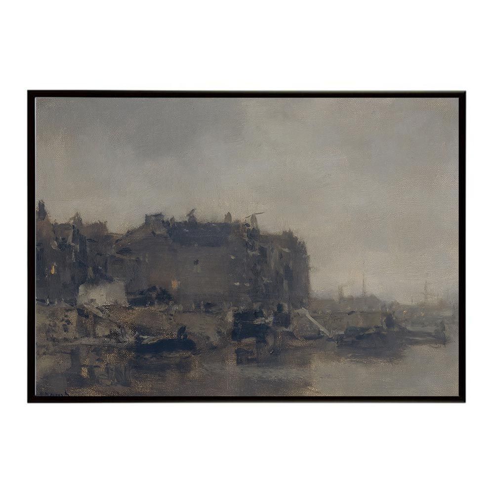 B4サイズ（約25x36cm）】【bn-poster-3435】フレーム付き 世界の古い