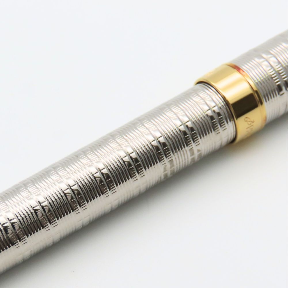 中古】 パーカー ボールペン SONNET FRANCE P.III メタル シルバー