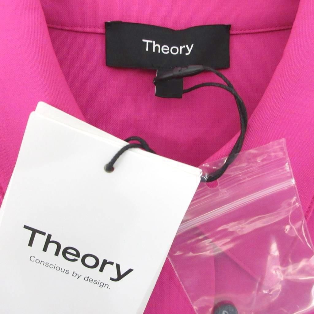 セオリー Theory タグ付き シャツ ブラウス ウール ピンク 00 約S