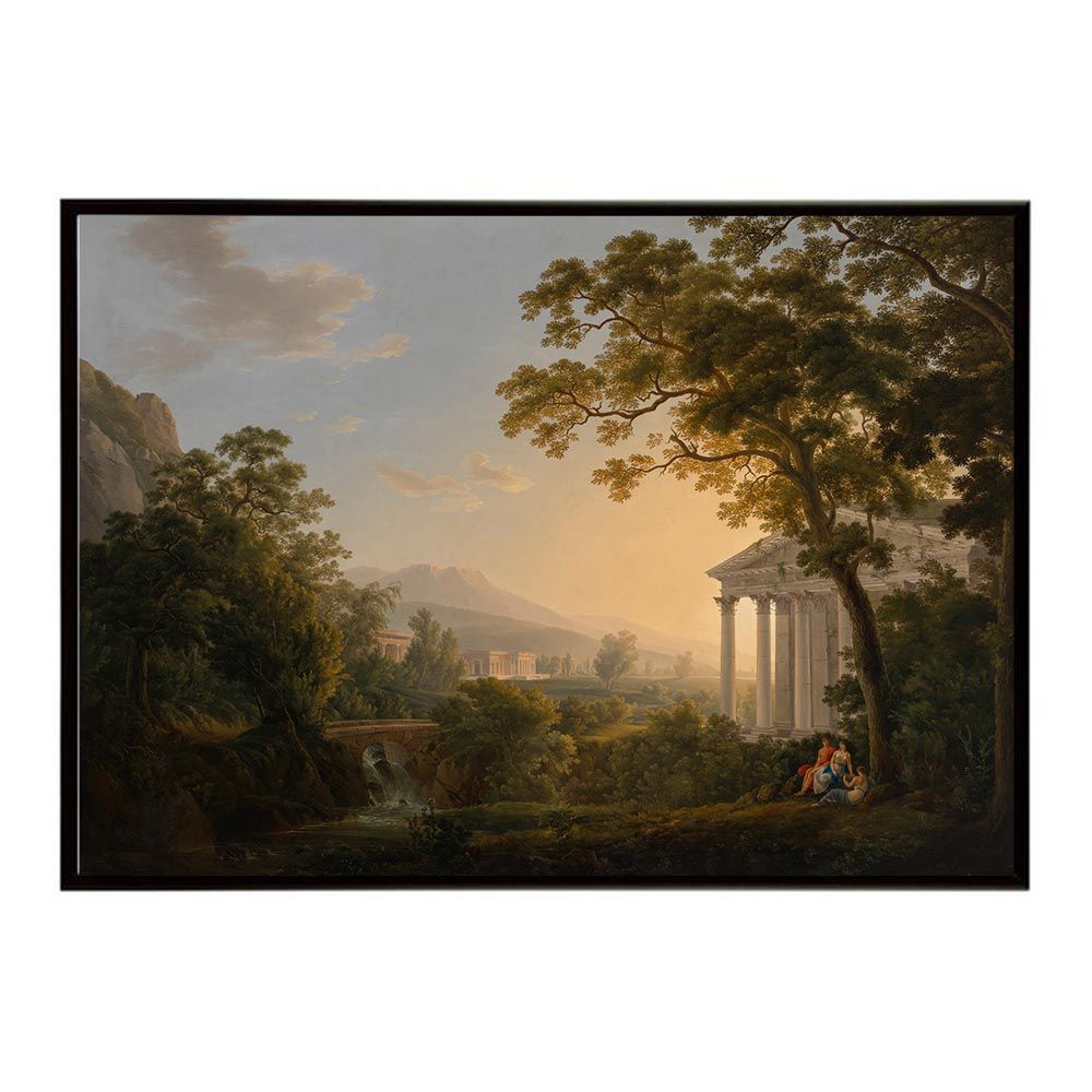 32：イタリア製♡Vintage絵画③(限定価格！) A3サイズ（約30×42cm）】【bn-poster-3458】フレーム付き 世界の古い