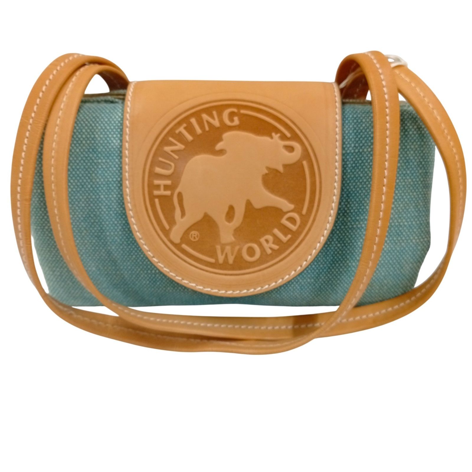 ハンティングワールド 折り畳みバッグ エコバッグ グリーン系 JA 25537