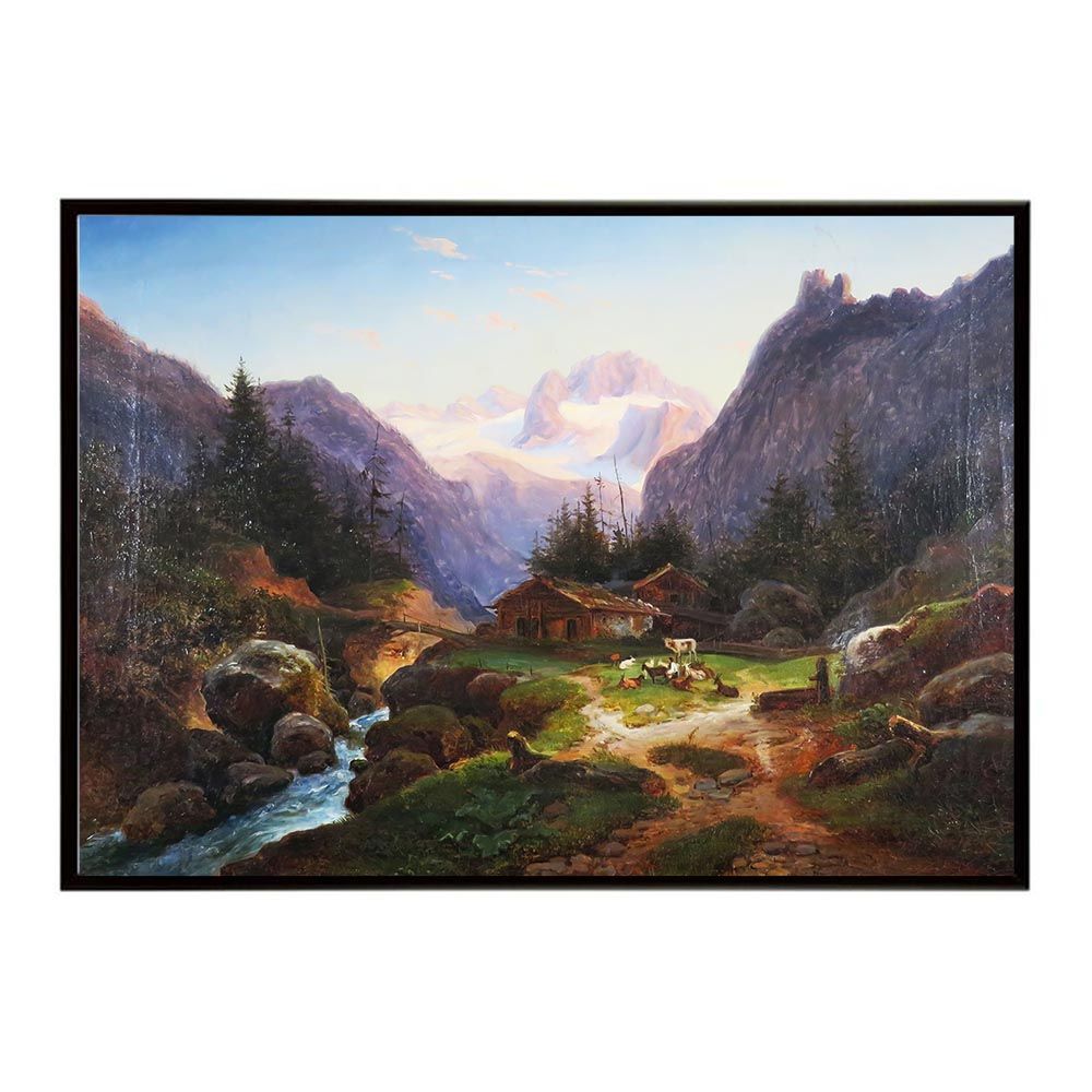 A3サイズ（約30×42cm）】【bn-poster-3463】フレーム付き 世界の古い