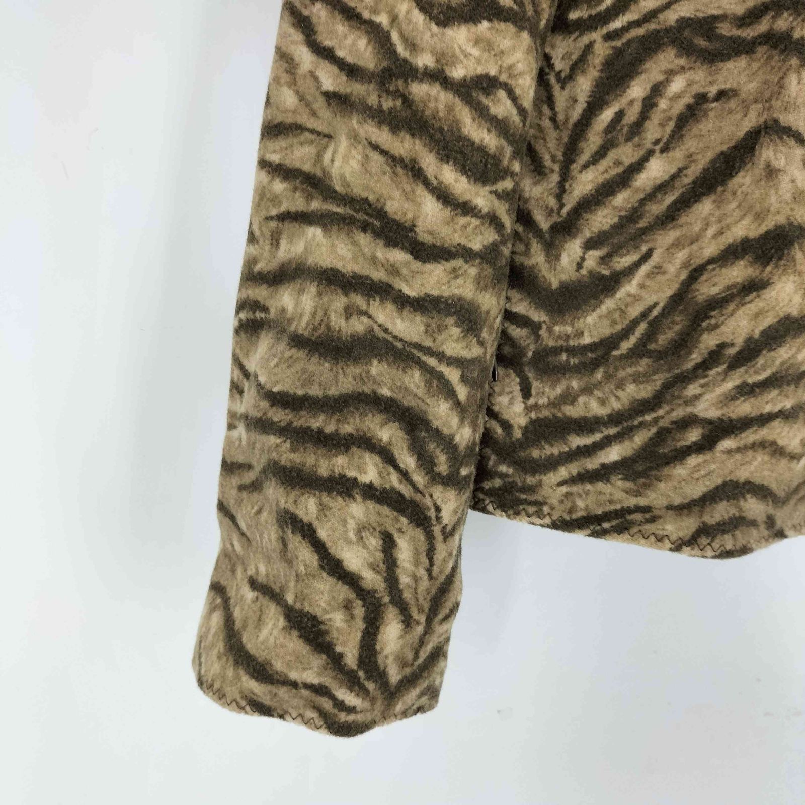 イタリヤ 伊太利屋 ウールナイロン ジップアップジャケット レディース