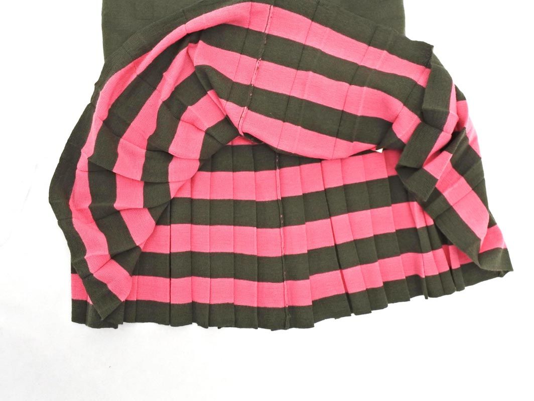 新品 PEARLY GATES パーリーゲイツ ゴルフウェア ウール100% ボーダー