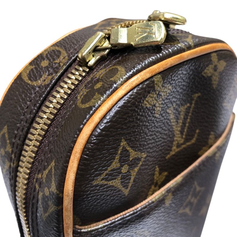 ルイ・ヴィトン LOUIS VUITTON ポシェットガンジュ M51870 ブラウン