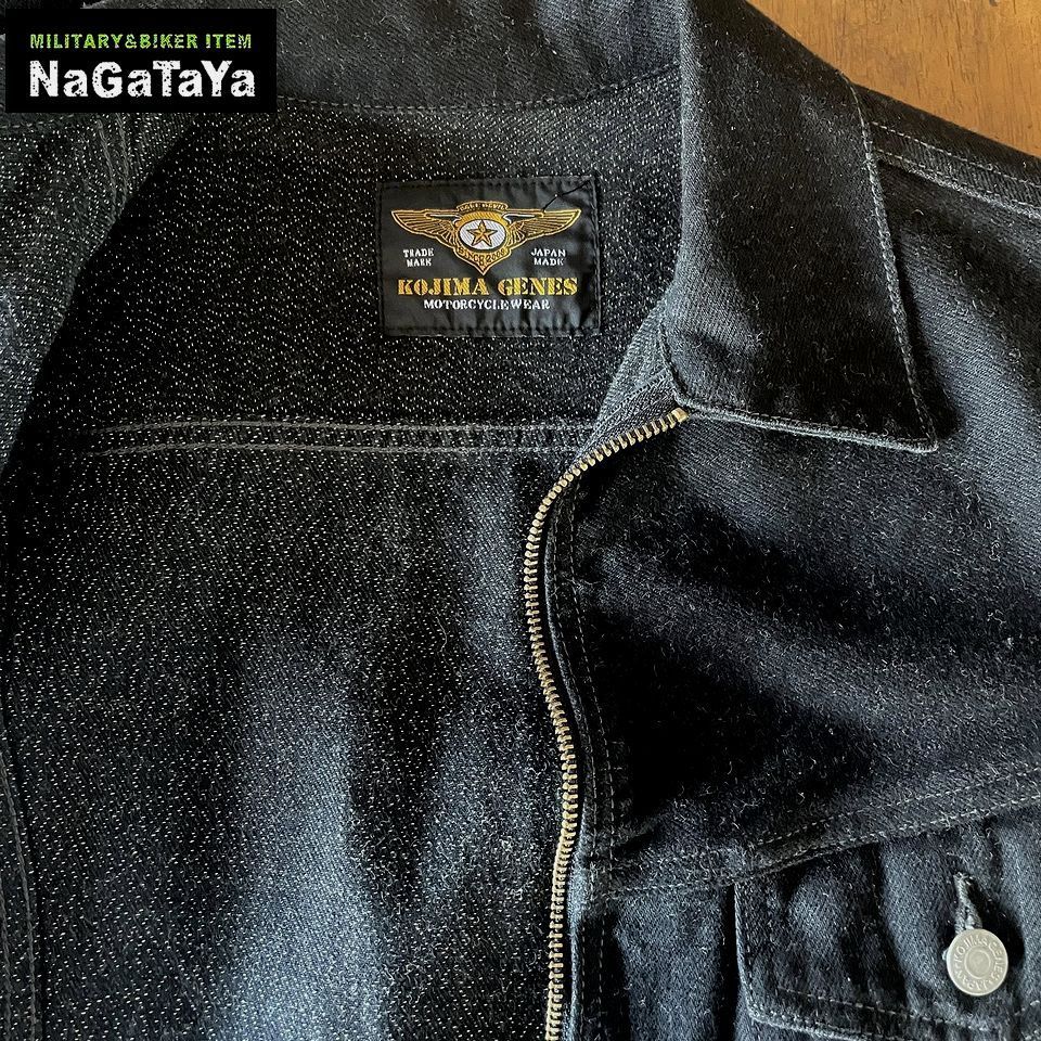 児島ジーンズ KOJIMA GENES 13oz ブラック ケブラーデニムシングル 3rd