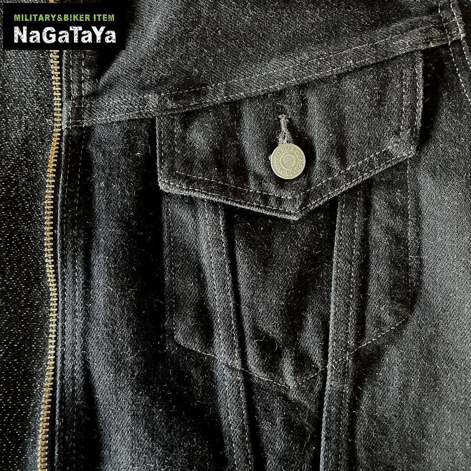 児島ジーンズ KOJIMA GENES 13oz ブラック ケブラーデニムシングル 3rd