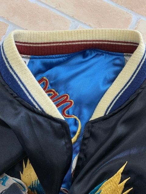 中古】東洋TAILOR ﾄｳﾖｳﾃｲﾗｰ ｽｶｼﾞｬﾝ 刺繍 ﾄﾗ ﾀｲｶﾞｰ 虎 PANAM ROYAL