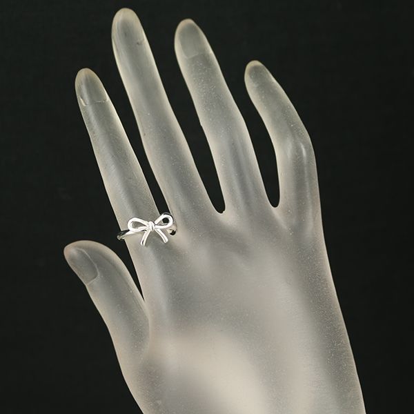 ティファニー リング ボウ リング 11号 シルバー 925 #179662 - メルカリ