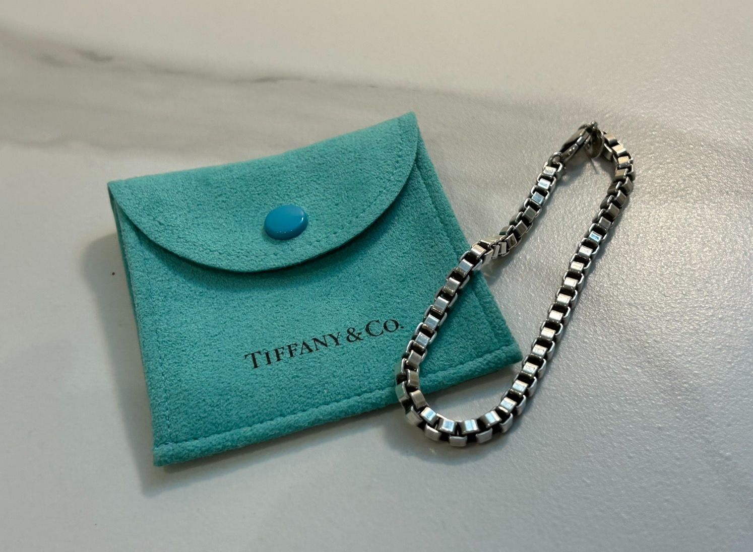 TIFFANY&Co】 ティファニー ベネチアン ブレスレット 925 シルバー 