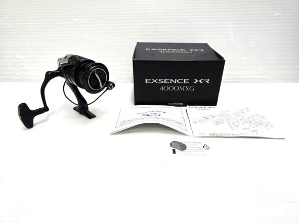 品 シマノ SHIMANO スピニングリール 23 エクスセンス XR 4000 MXG 箱あり 〇YR-19604〇