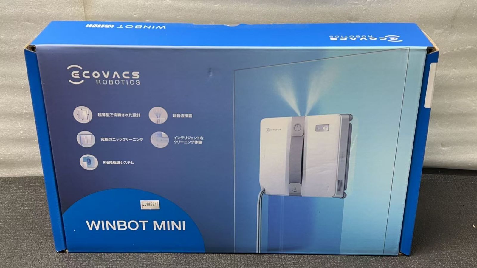 ECOVACS WINBOT MINI 窓掃除ロボット 掃除機 **4418561 - メルカリ