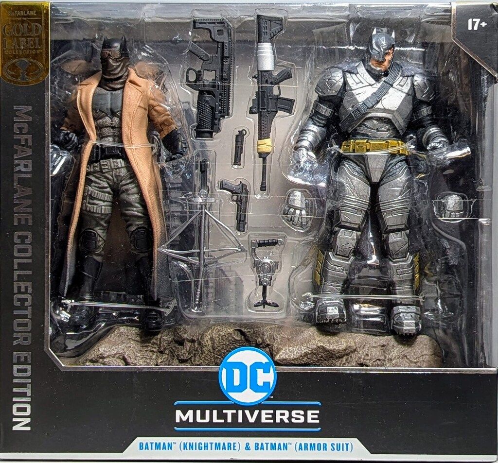 McFALANE TOYS COLLECTOR EDITION BATMAN KNIGHTMARE ARMOR SUIT