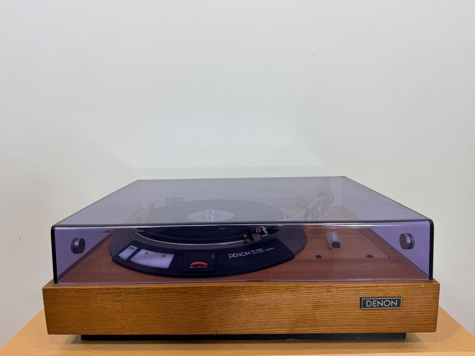 DENON DP 3500のレコードプレーヤー