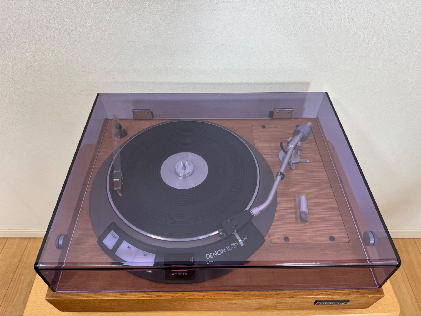 DENON DP 3500のレコードプレーヤー
