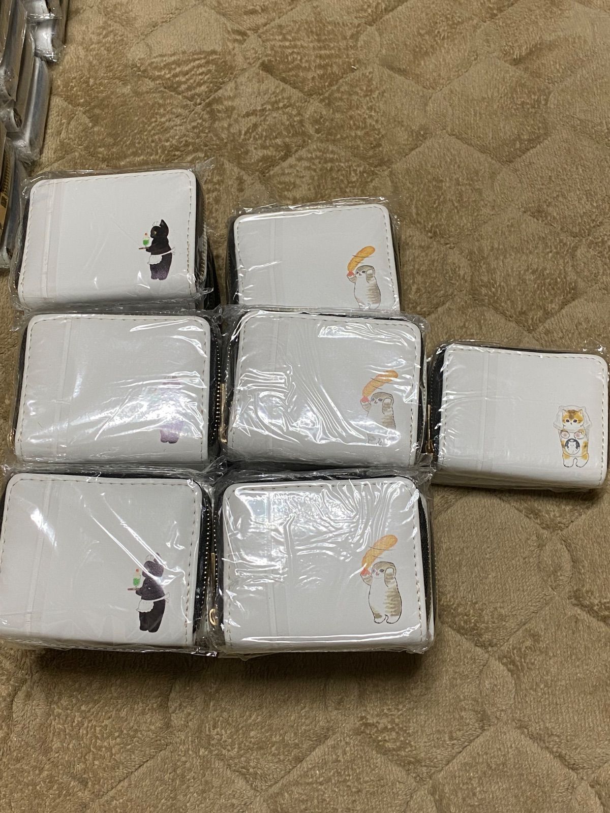 mofusand 猫イラスト 長財布 コインケース 計45点セット