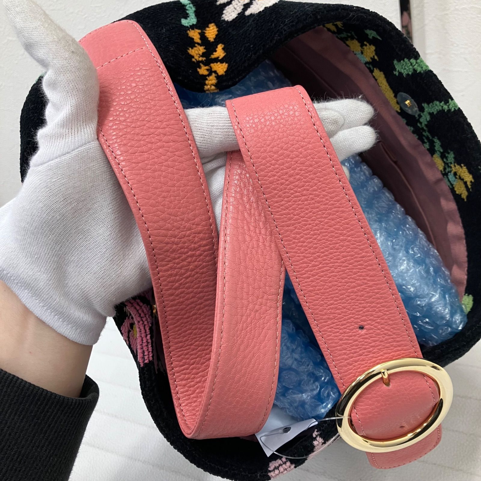 7109 FEILER フェイラー トートバッグ ハンドバッグ コラージュ