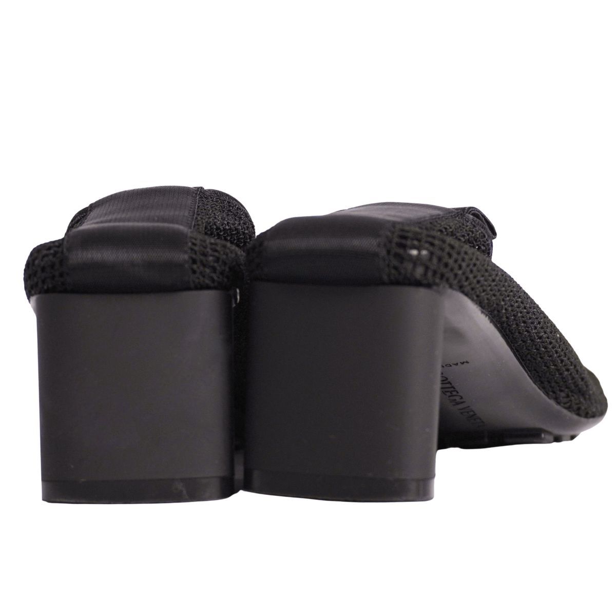美品 ボッテガヴェネタ BOTTEGA VENETA パンプス メッシュ ヒール