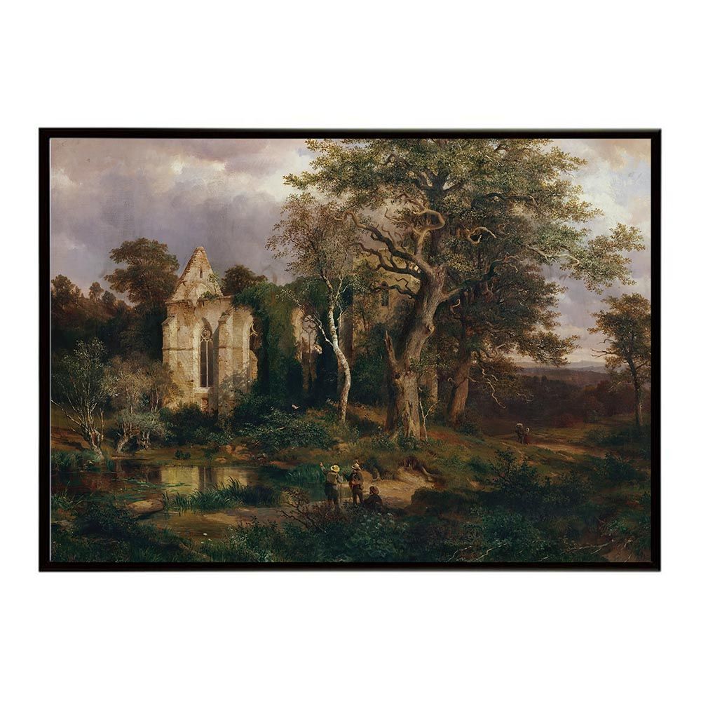 絵画 B4 B4サイズ（約25x36cm）】【bn-poster-3529】フレーム付き 世界の古い