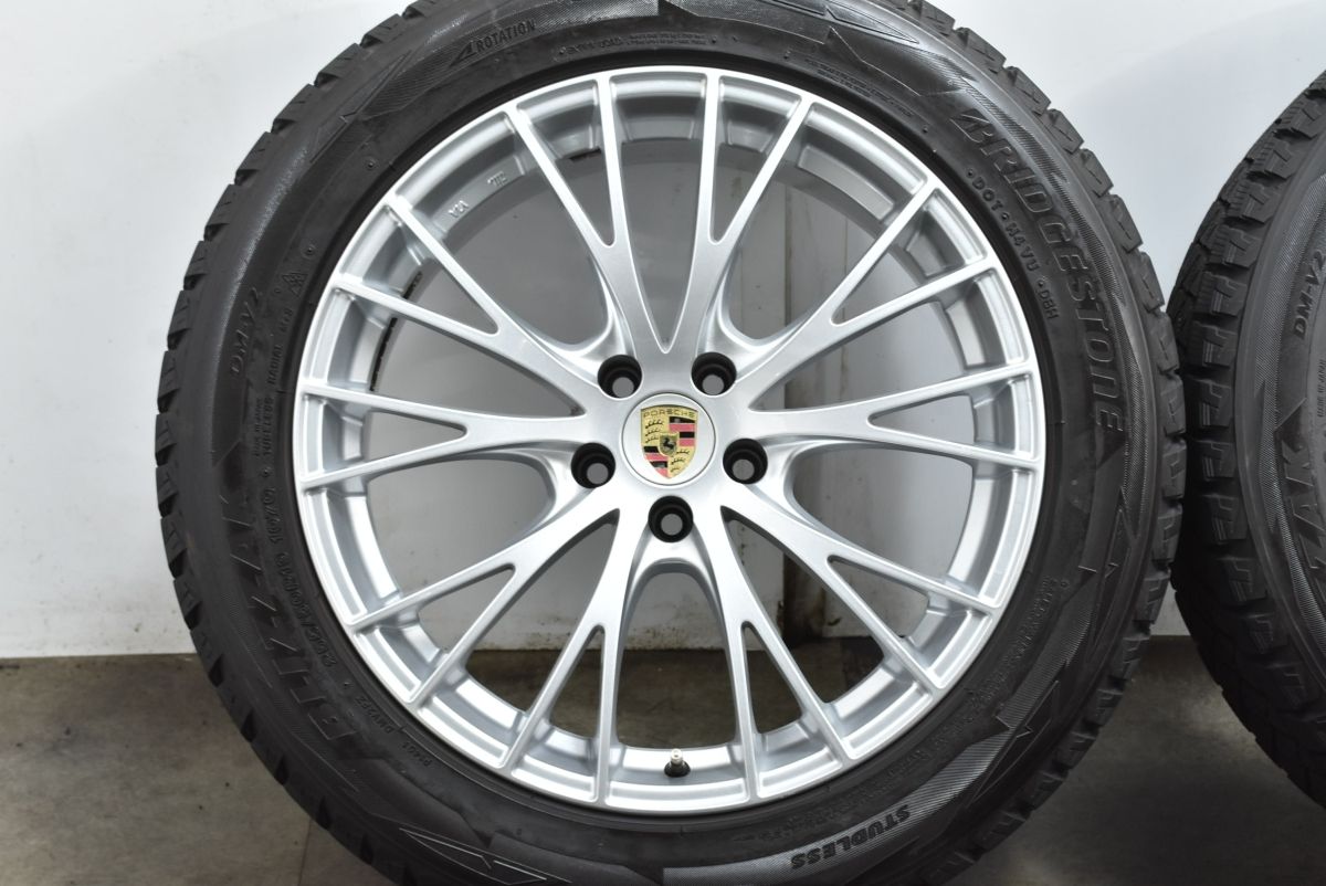  ポルシェ マカン サイズ MAK RENNEN レネン 19 in 8 J 9 21 PCD 112 ブリヂストン ブリザック DM V 2 235 55 R 255 50 19インチ タイヤ ホイールセット