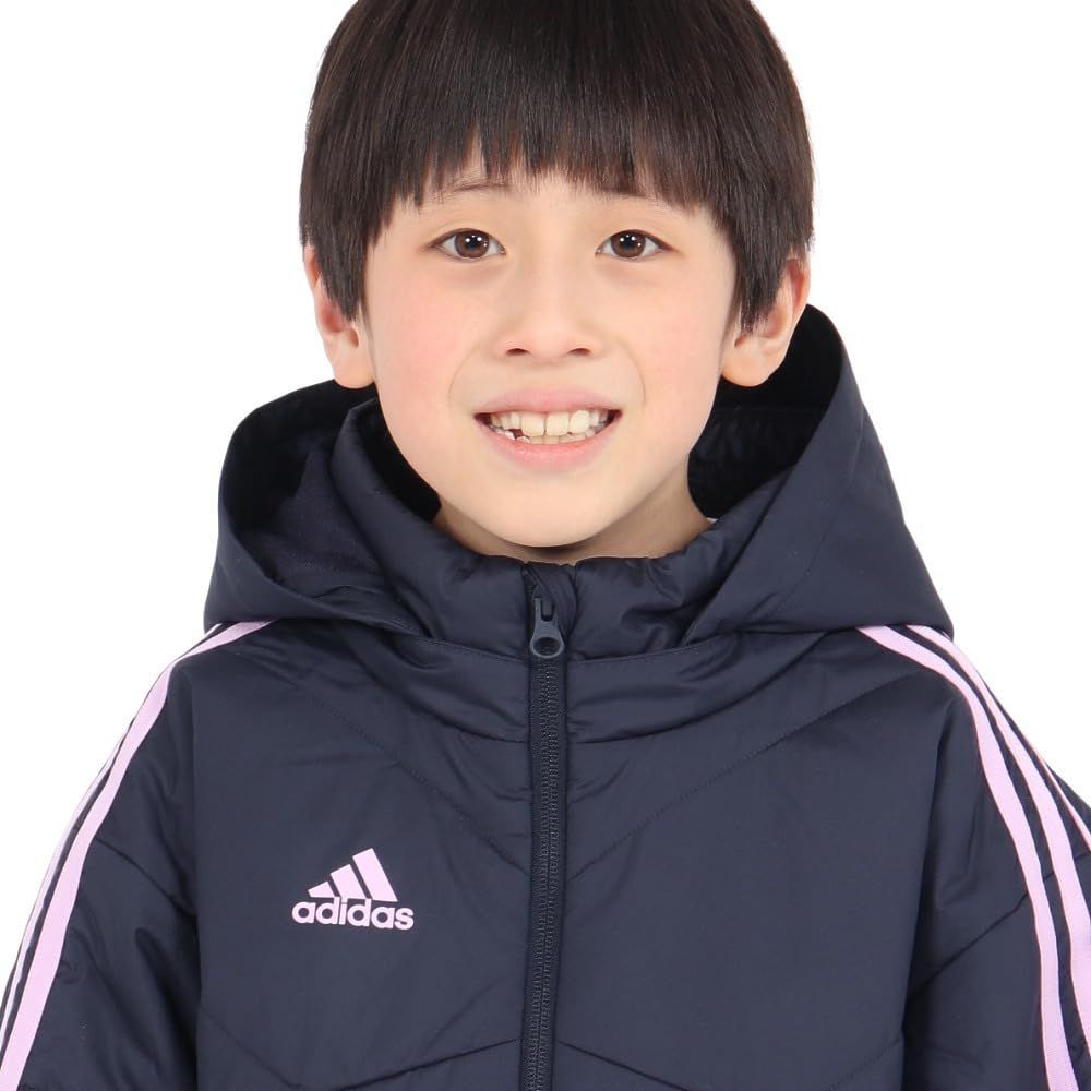  アディダス コート キッズ マストハブ 3ストライプス ボア ロングコート ボーイズ KWY 19 レジェンドインク ブリスライラック JH 1105 140 その他 キッズ服(100cm~)