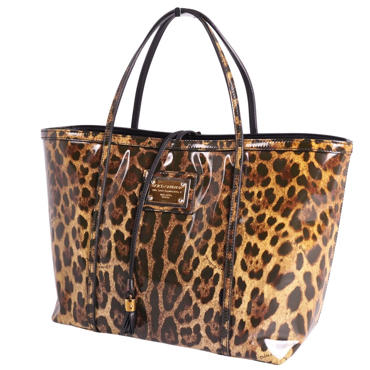 美品 ドルチェ&ガッバーナ DOLCE&GABBANA バッグ トートバッグ レ