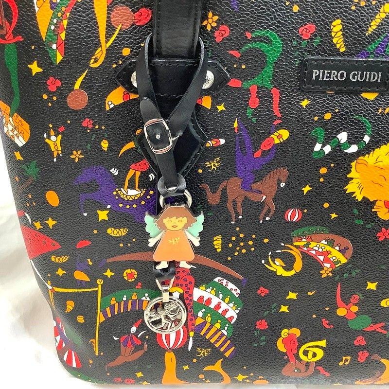 PIERO GUIDI ピエログイディ マジックサーカス柄 トートバッグ