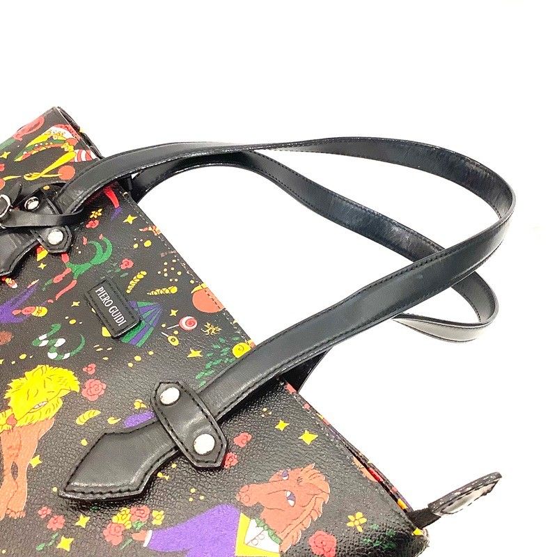 PIERO GUIDI ピエログイディ マジックサーカス柄 トートバッグ
