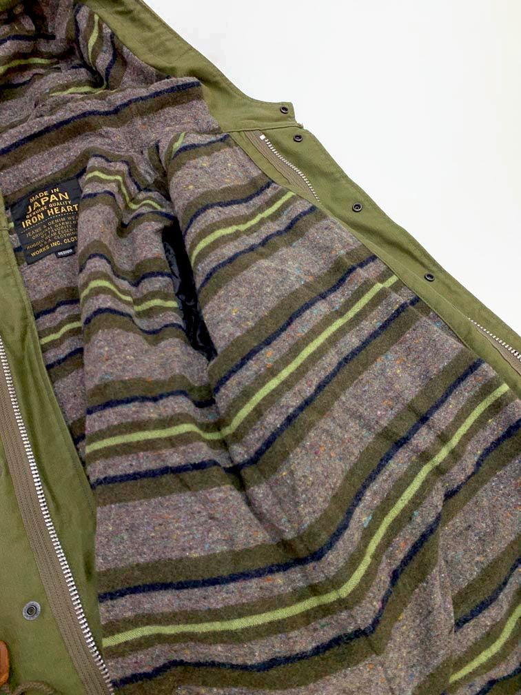 IRON HEART アイアンハート 日本製 ultra heavy mods coat モッズ