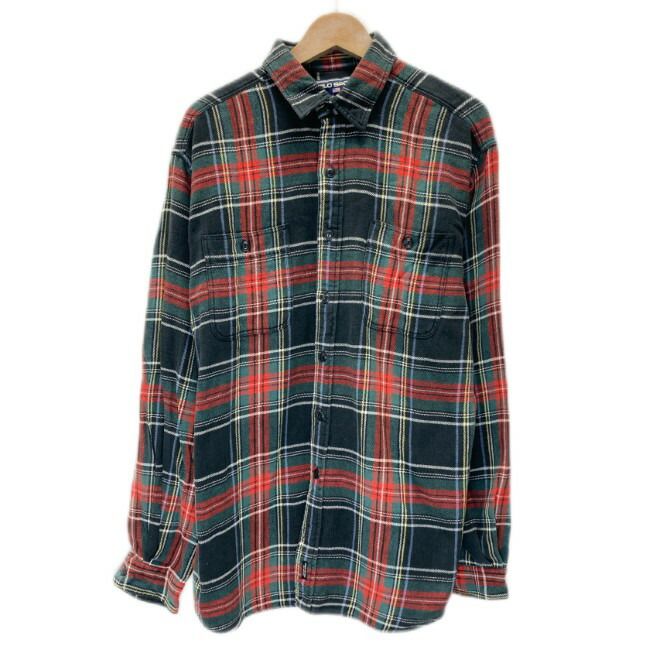POLO SPORT RALPH LAUREN ネルシャツ 90s vintage 90年代 長袖