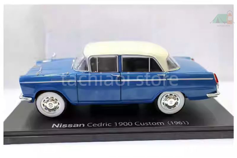 送料無料】1/24 スケール 日産 セドリック 1900 自動車 モデル 合金製