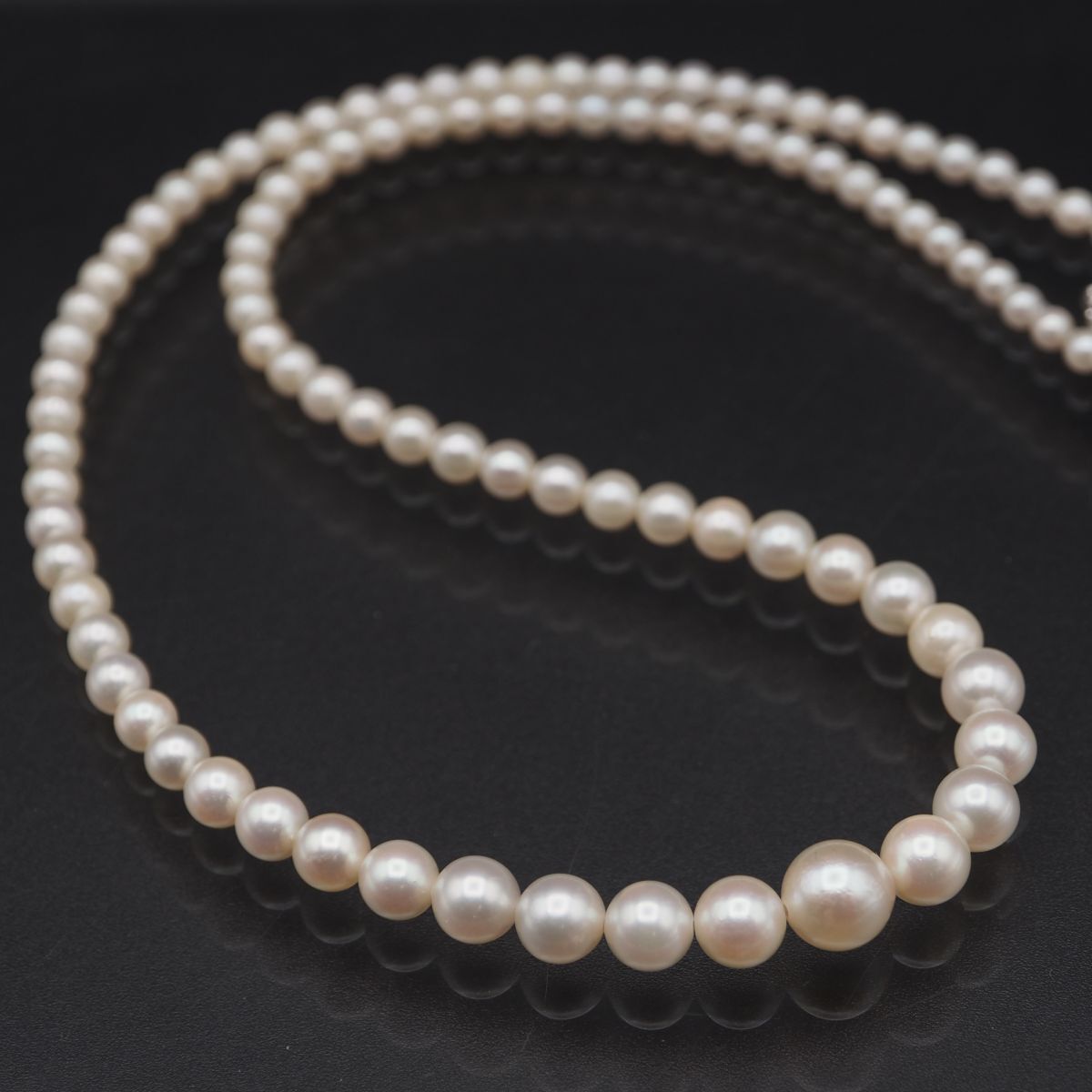 真珠　パールネックレスまとめ売り　15本　シルバー刻印あり 楽天市場】パール ネックレス ロング マチネ 本真珠 バロックパール 7
