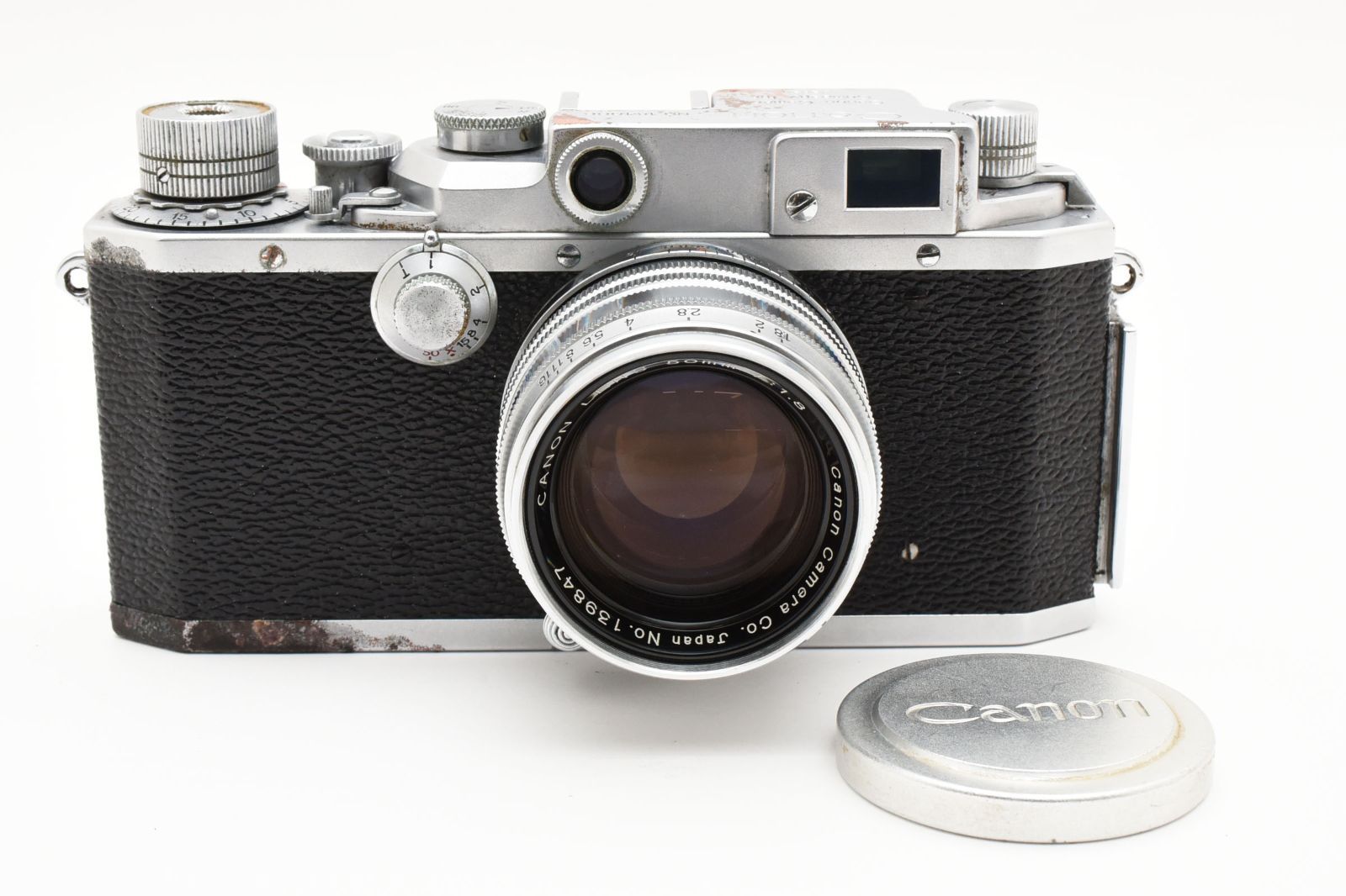 3872 キャノン Canon IIS 改 Film Camera 50 mm f 1 8 L 39 フィルムカメラ