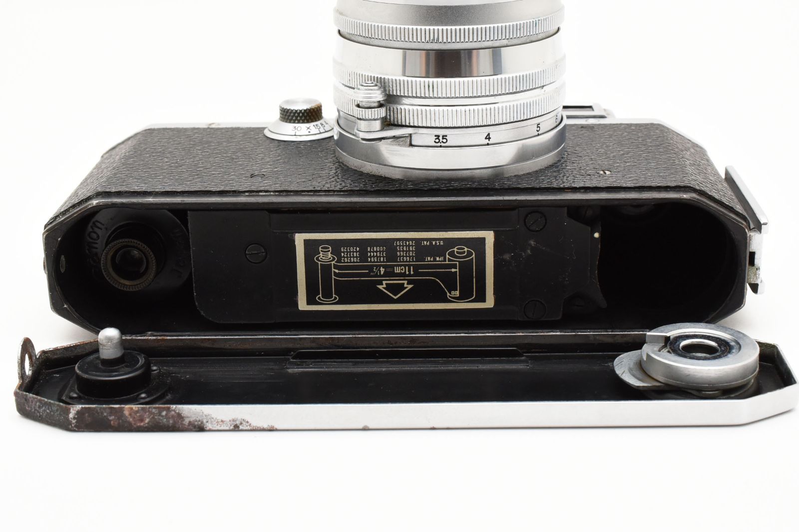 3872 キャノン Canon IIS 改 Film Camera 50mm f1.8 L39 フィルム