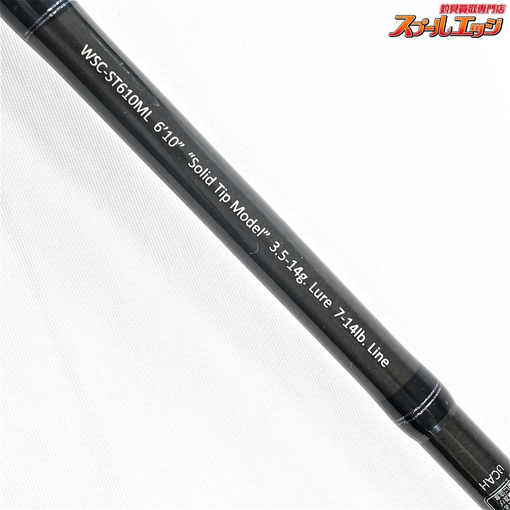  レジットデザイン ワイルドサイド WSC ST 610 ML ソリッドティップ LEGIT DESIGN WILD SIDE バス ベイトモデル K_252 v 44726 バスロッド ロッド