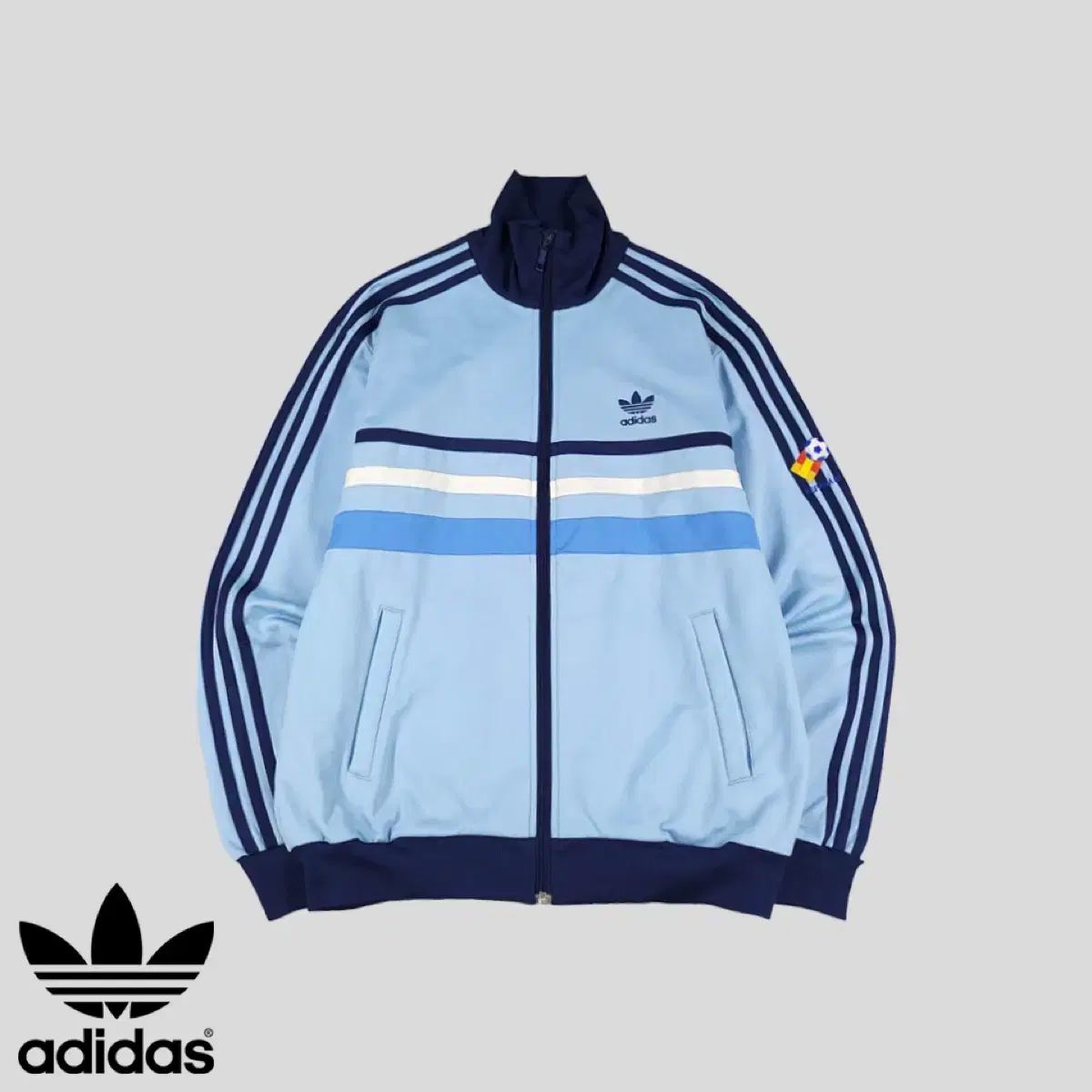 アディダス ヴィンテージ エスパニャ82 スカイブルー 販売 ジャージ