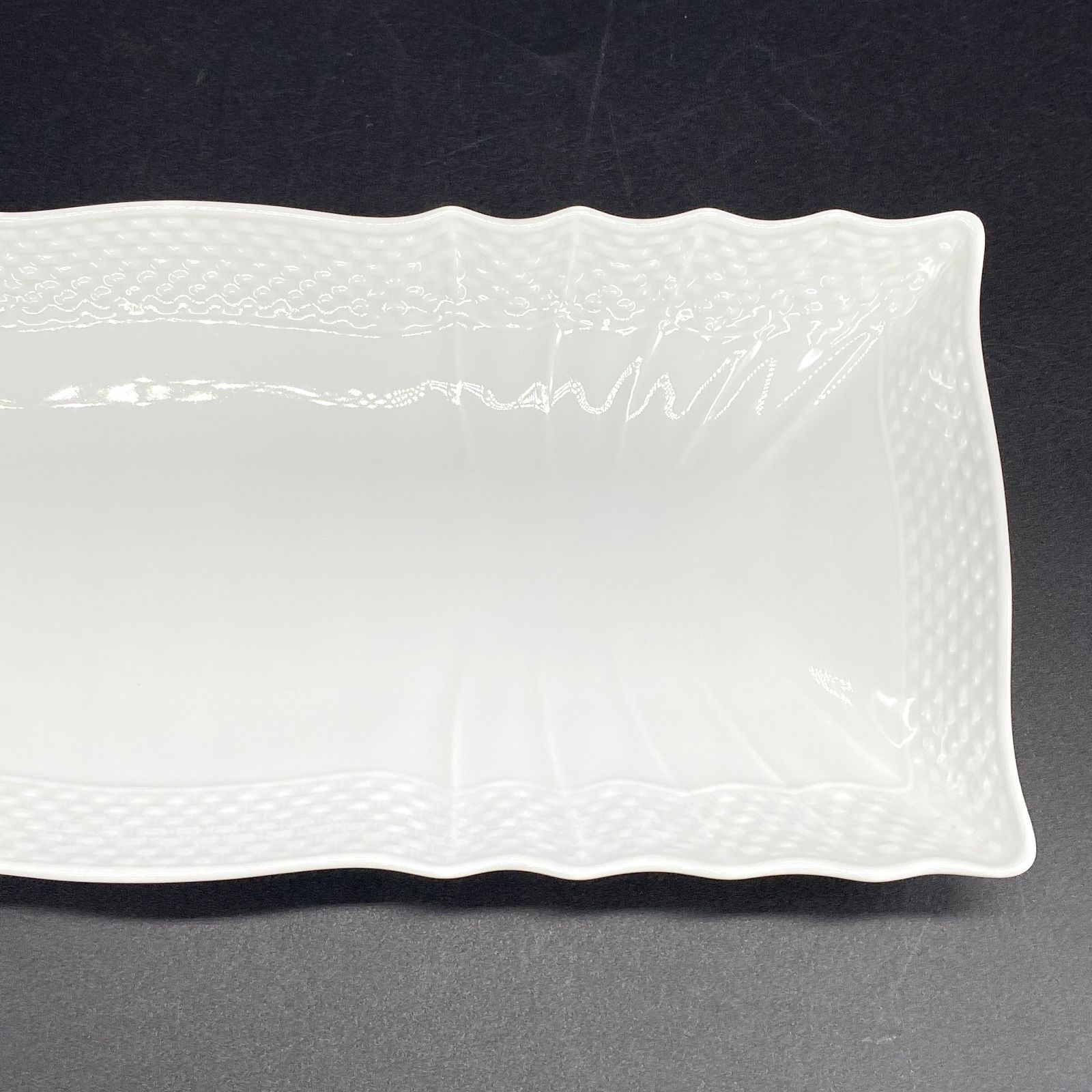 A32558）Richard Ginori リチャードジノリ ベッキオホワイト プレート