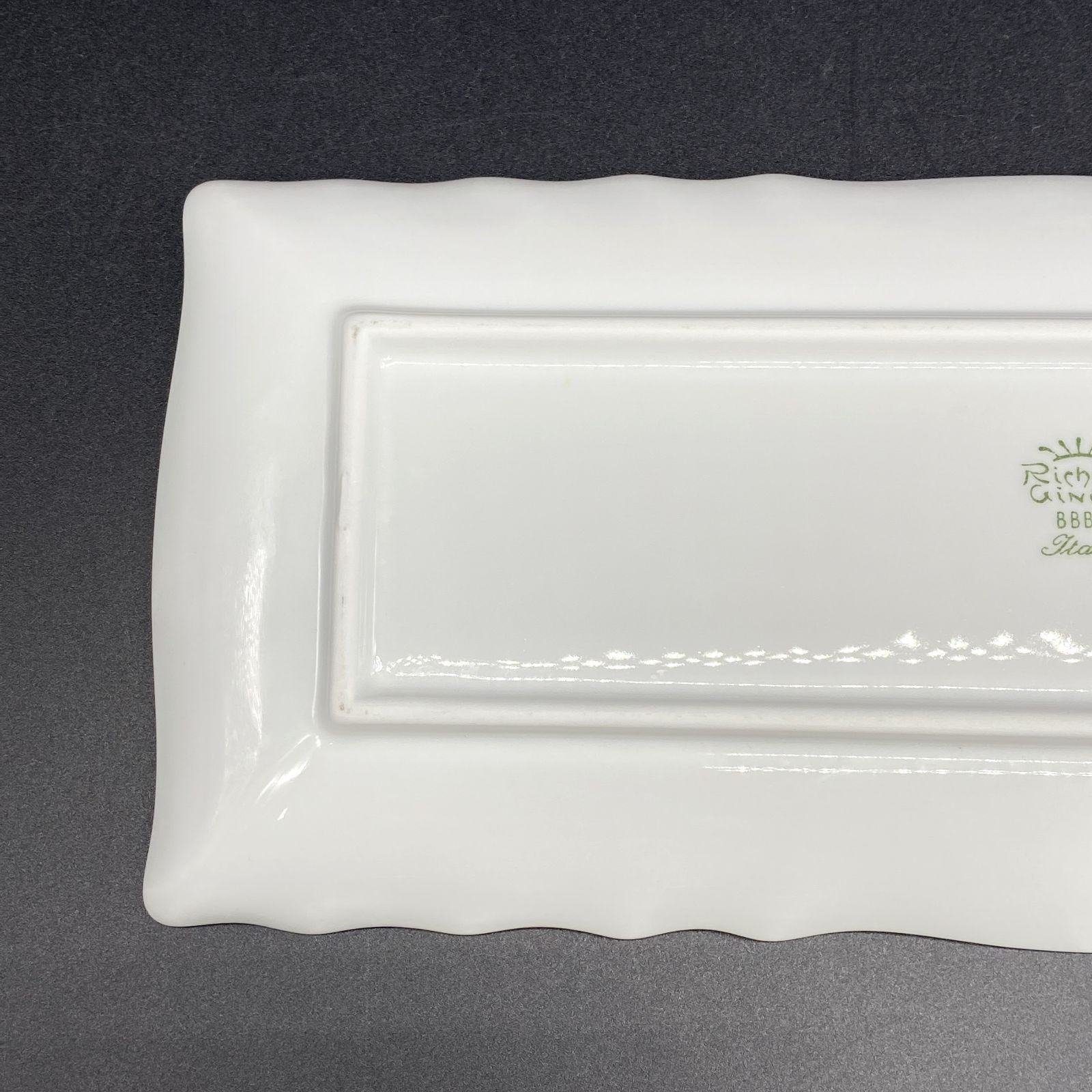A32558）Richard Ginori リチャードジノリ ベッキオホワイト プレート