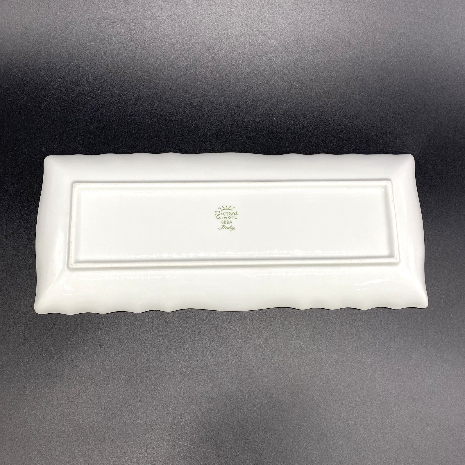 A32558）Richard Ginori リチャードジノリ ベッキオホワイト プレート