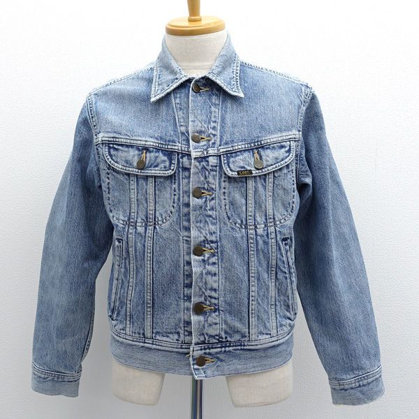 Lee　 RIDERS / リー デニムジャケット/Gジャン/インディゴ/サイズM 0424 【メンズ/MEN/男性/ボーイズ/紳士】 メンズファッション【中古】 