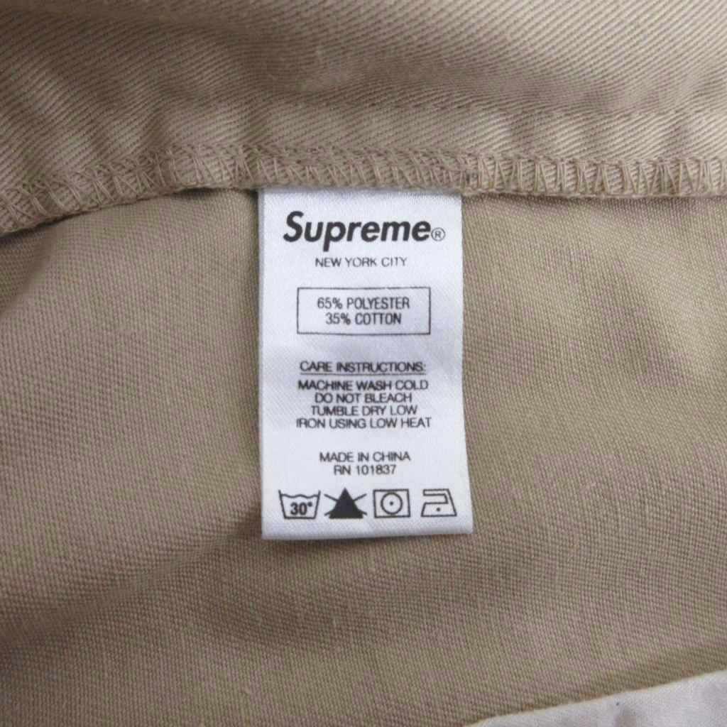 シュプリーム SUPREME チノパン ハーフパンツ ショートパンツ ベージュ