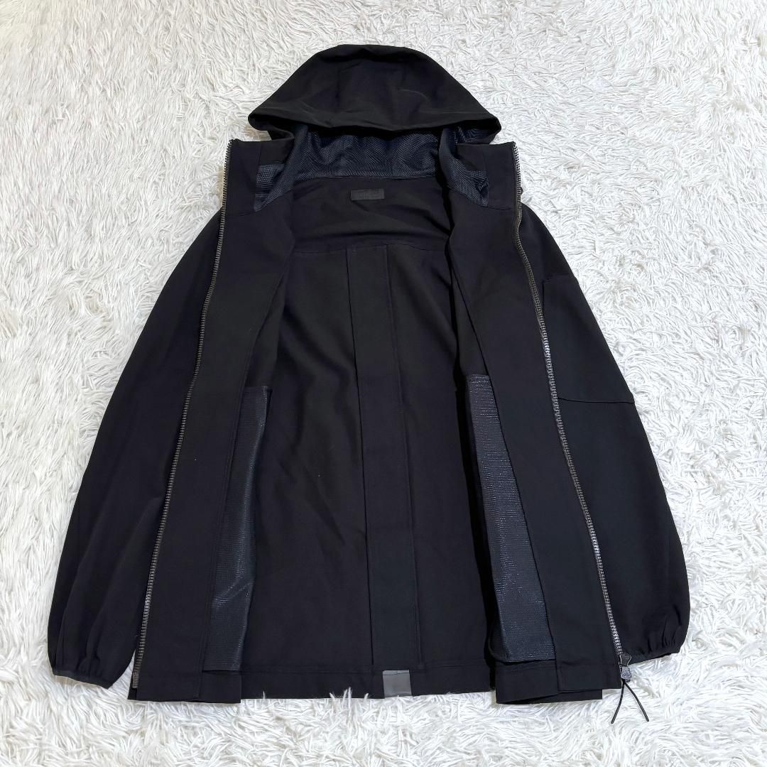 美品　H.I.P. by SOLIDO FIBRA ジップアップパーカー　黒4 美品 H.I.P. by SOLIDO FIBRA ジップアップパーカー 黒4