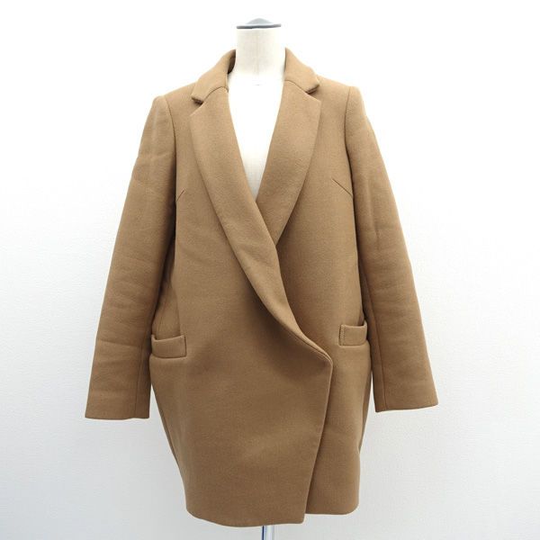 ENFOLD / エンフォルド ◇ダブルメルトンチェスターコート/キャメル