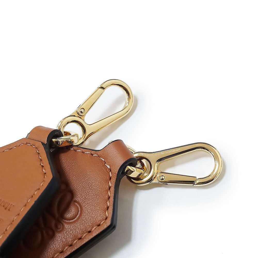 ロエベ アナグラム ショルダーストラップ ジャガード カーフスキン