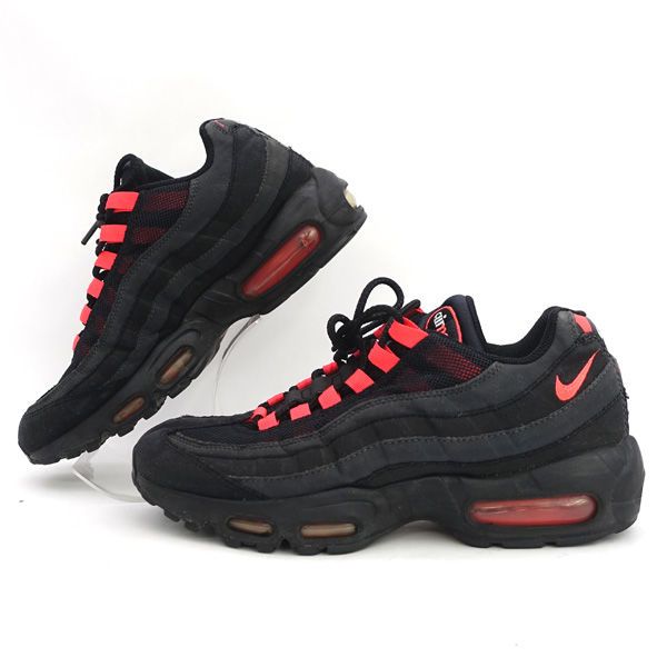 NIKE / ナイキ ◇AIR MAX 95/ブラック/レーザークリムゾン/25.5cm