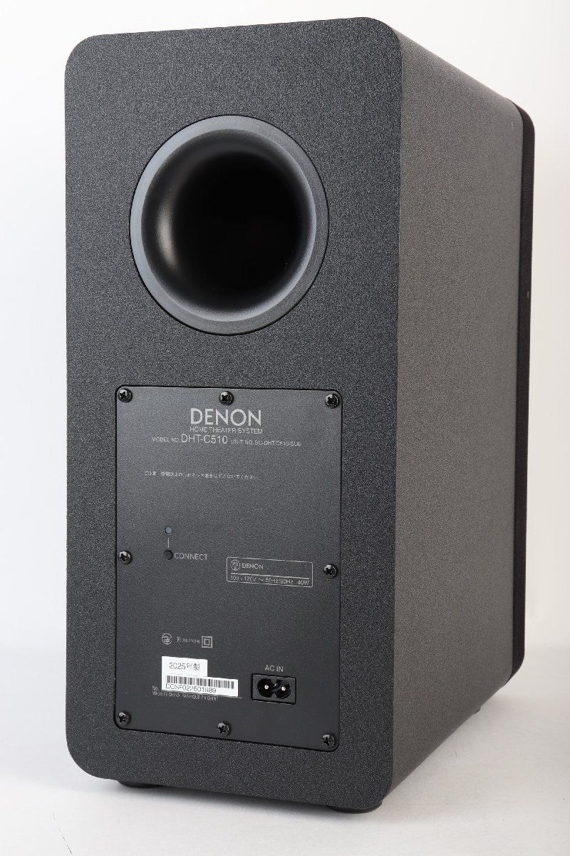DENON 3.1.2ch サウンドバー&ワイヤレスサブウーハー DHT-C510 2025年