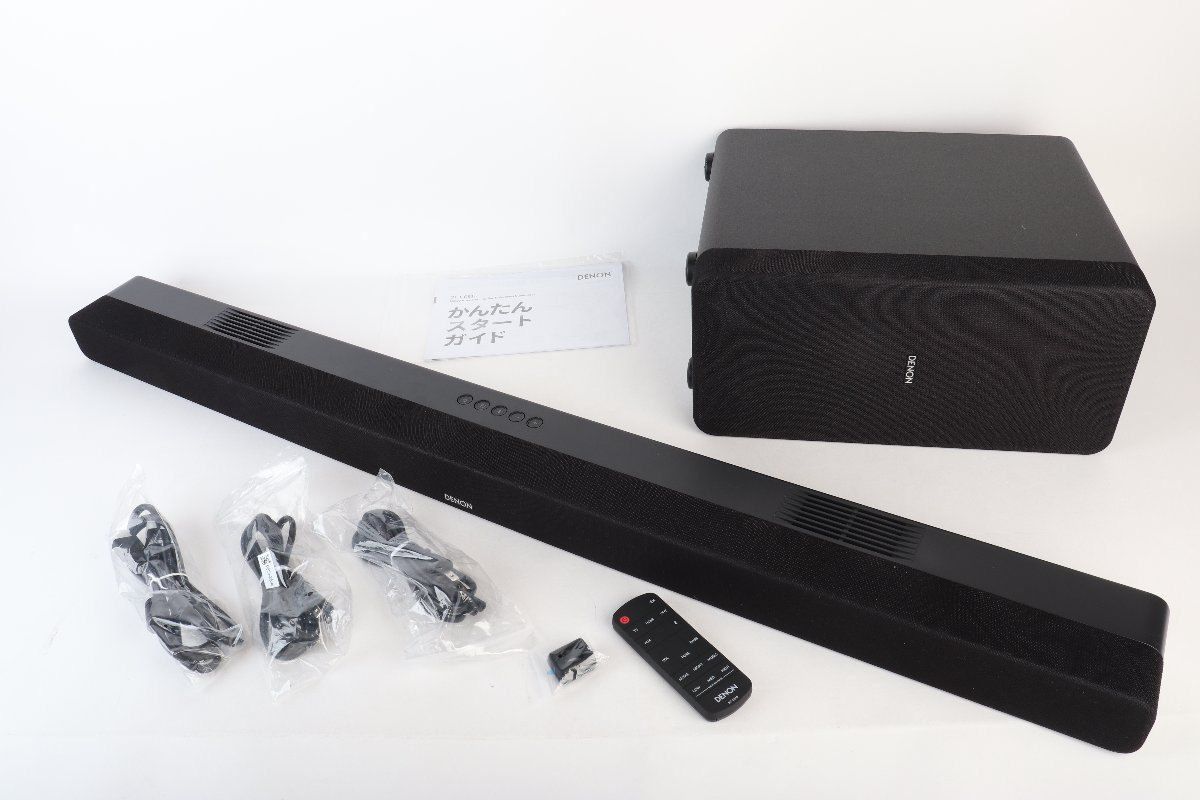 DENON 3.1.2ch サウンドバー&ワイヤレスサブウーハー DHT-C510 2025年