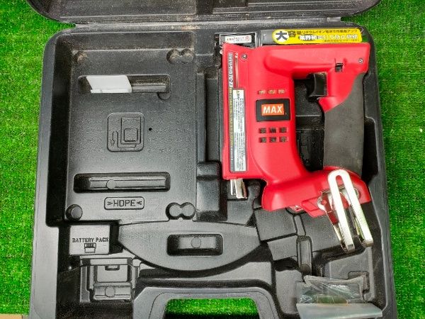マックス MAX 充電式タッカ 本体のみ 14 4 V TG Z 3