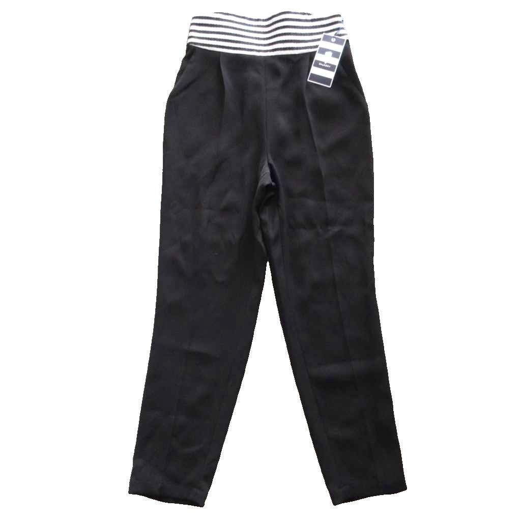 BORDERS at BALCONY テーパード パンツ black 38 【公式通販】
