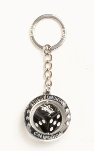 STUSSY スピニング DICE キーチェーン